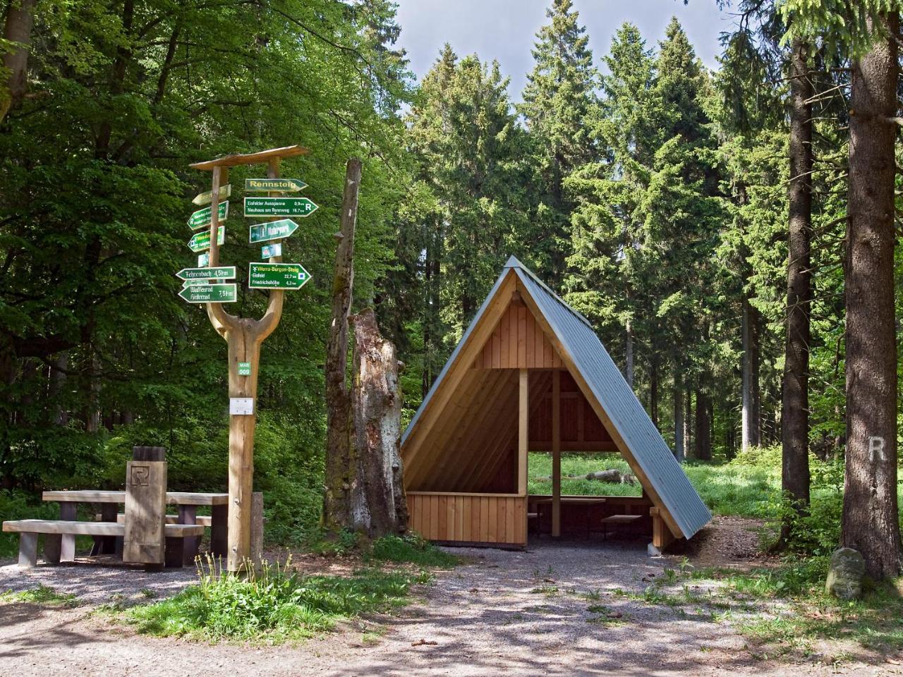Panoramaferienwohnung Bergwiese Masserberg Kültér fotó